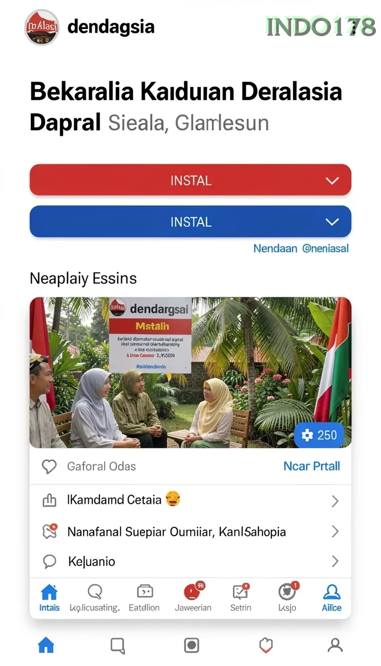 Cuplikan layar ZARA4D — pengaturan akun
