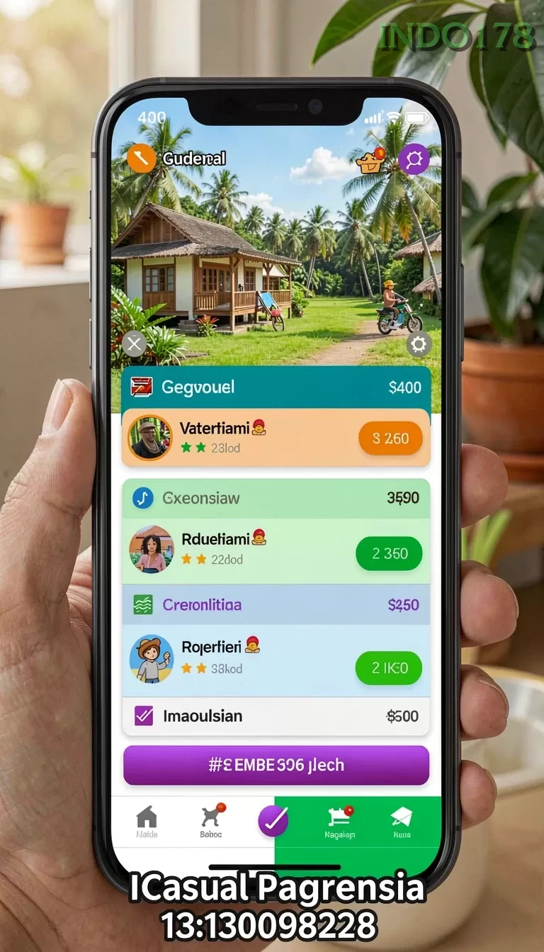 Cuplikan layar TOTO12 — pengaturan akun