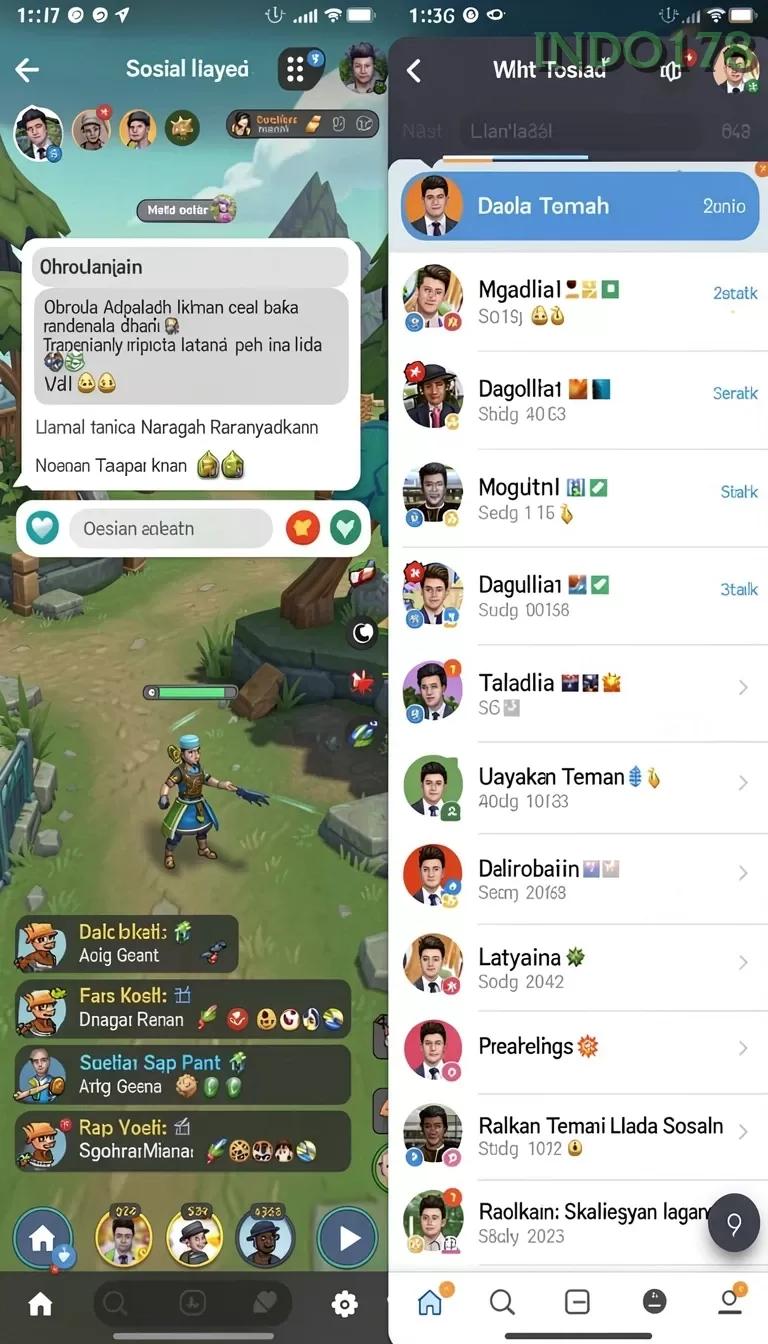 Cuplikan layar ZZ4D — menu navigasi